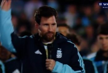 Emoção marca a despedida de Messi da Seleção Argentina com vitória, gol e assistências