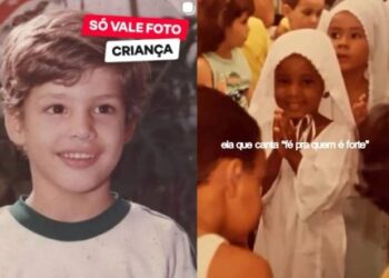 Famosos compartilham fotos de infância no Dia das Crianças; você consegue reconhecê-los