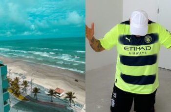 Cantor que superou dificuldades agora vive em apartamento com vista para o mar
