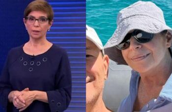 Renata Lo Prete e seu marido: um casamento discreto de 30 anos aos 62 anos de idade